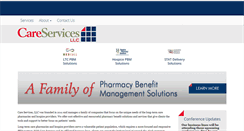 Desktop Screenshot of careservicesllc.com
