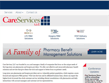 Tablet Screenshot of careservicesllc.com